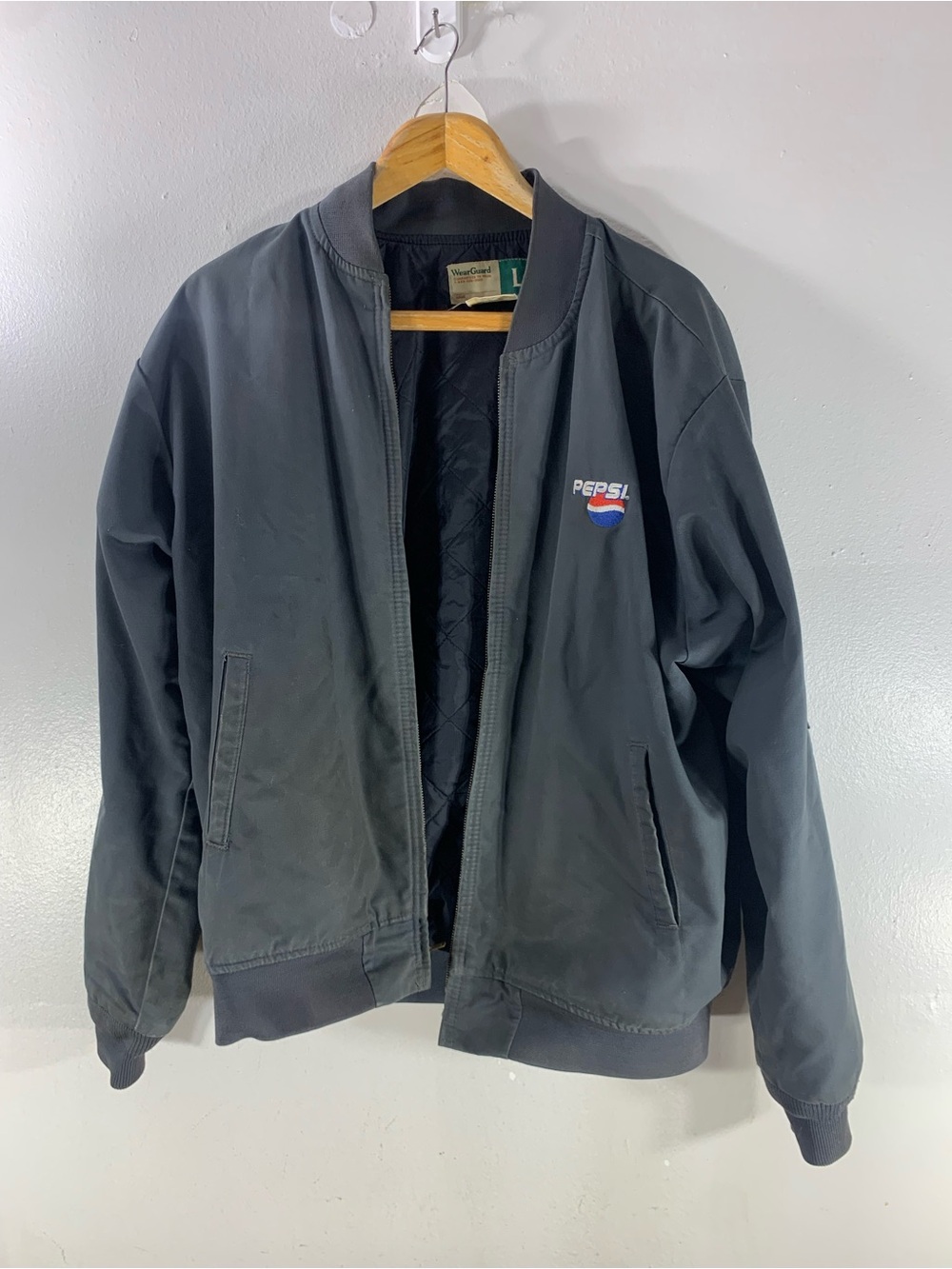 Vintage Pepsi jacket, zipper needs to be replaced